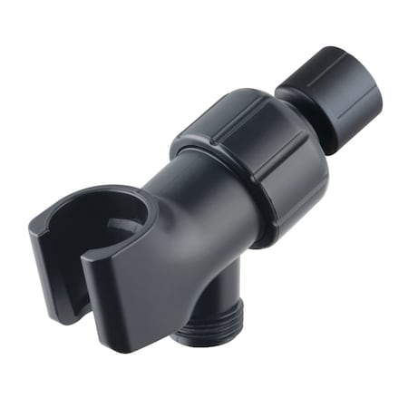 Kingston Brass Shower Arm Bracket with Hose Outlet, Matte Black K170A0